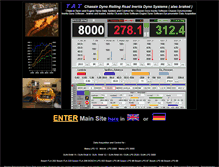 Tablet Screenshot of chassisdynamometer.de